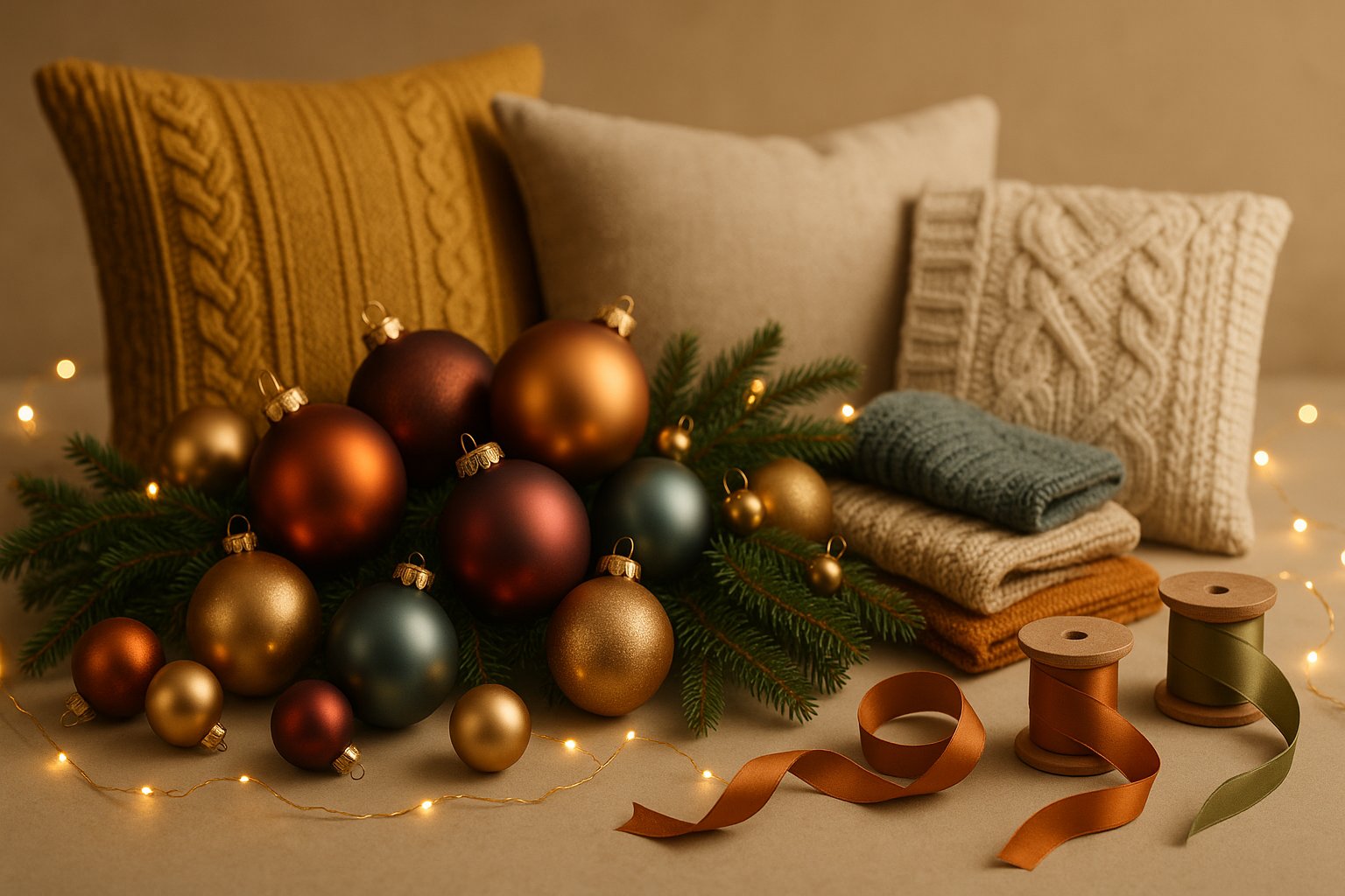 Hero Karácsonyi mintás konyhai kötény